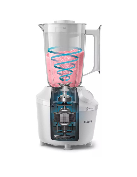 PHILIPS Blender Series 3000 450W ProBlend 1.9l бял