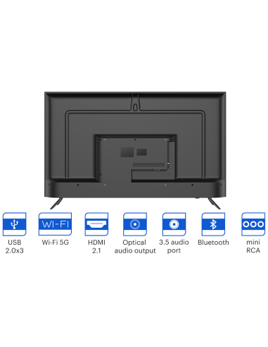 Смарт телевизор 50U740NB Google Android TV