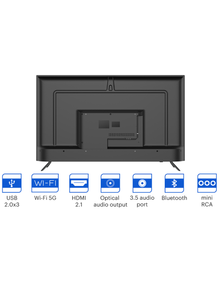 Смарт телевизор 50U740NB Google Android TV