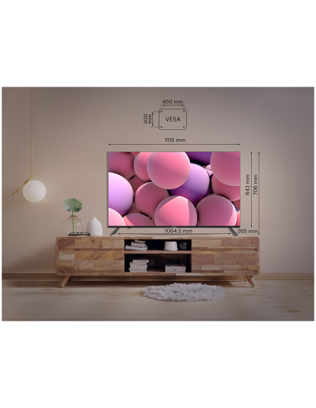 Смарт телевизор 50U740NB Google Android TV