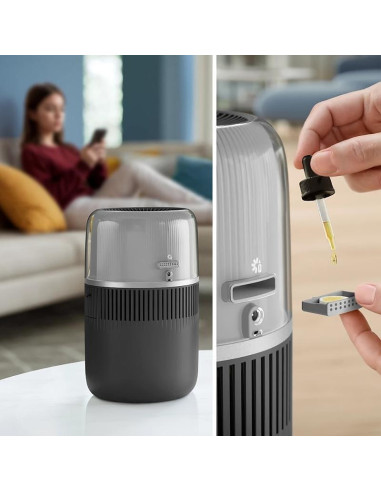 PHILIPS Humidifier Series 5000 До 56 m2 3 настройки черен