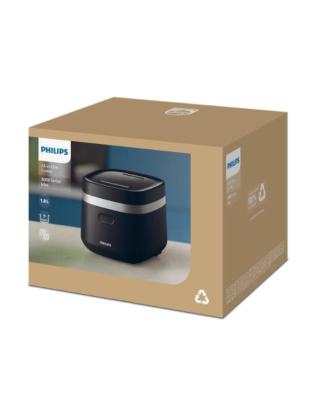 PHILIPS Мултикукър All in One 1,8l 400W 8 предварително зададени програми за готвене