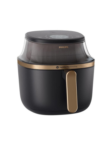 PHILIPS Airfryer Series 3000 7.2l Rapid Air Plus LED Dislpay черен