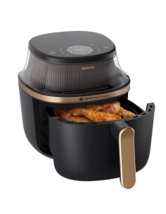 PHILIPS Airfryer Series 3000 7.2l Rapid Air Plus LED Dislpay черен 2