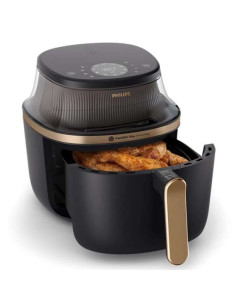 PHILIPS Airfryer Series 3000 6.2l Rapid Air Plus LED Dislpay черен 2