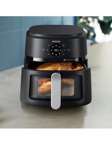 PHILIPS Airfryer Series 2000 6.2l Rapid Air LED Dislpay