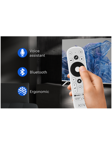 Смарт телевизор KIVI 32H750NB  HD Google Android 11  ЧЕРЕН