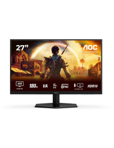 AOC Q27G42XNE, 27" Fast VA WLED, 2560x1440@180Hz, 1ms GtG, 0.5ms MPRT, 300cd m/2, 5000:1, 80M:1 DCR, Адаптивна синхронизация,