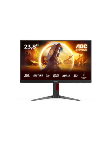AOC 24G4HA, 23.8" IPS WLED, 1920x1080@200Hz, 1ms GtG, 0.5ms MPRT, 300cd m/2, 1000:1, 80M:1 DCR, Adaptive Sync, FlickerFree, L