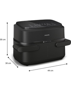 PHILIPS Airfryer Series 1000 7.1l Rapid Air LED Dislpay двойна кошница 2