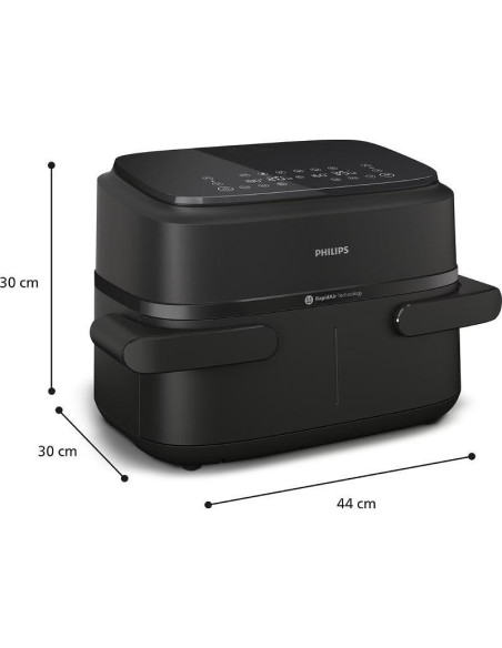 PHILIPS Airfryer Series 1000 7.1l Rapid Air LED Dislpay двойна кошница