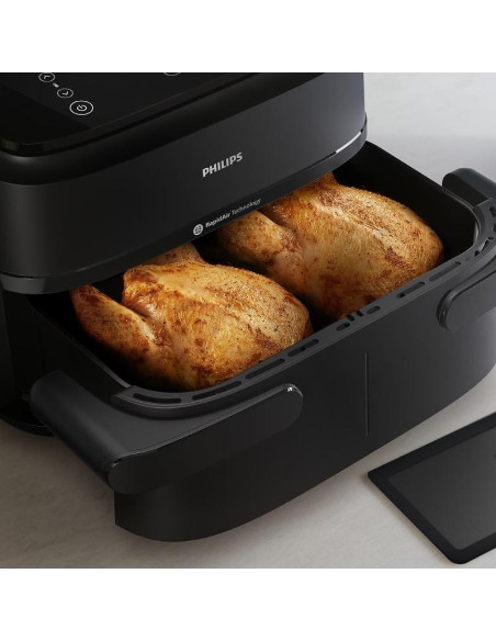 PHILIPS Airfryer Series 1000 7.1l Rapid Air LED Dislpay двойна кошница