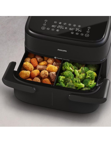 PHILIPS Airfryer Series 1000 7.1l Rapid Air LED Dislpay двойна кошница