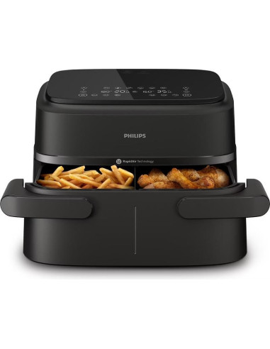 PHILIPS Airfryer Series 1000 7.1l Rapid Air LED Dislpay двойна кошница