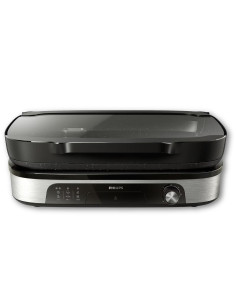 PHILIPS Contact Grill 5 температурни настройки стъклен капак 2400W