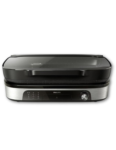 PHILIPS Contact Grill 5 температурни настройки стъклен капак 2400W