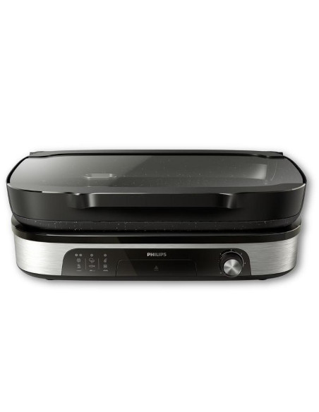 PHILIPS Contact Grill 5 температурни настройки стъклен капак 2400W