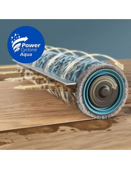 Роботизирана прахосмукачка PHILIPS HomeRun 9000 Series Aqua с почистваща станция