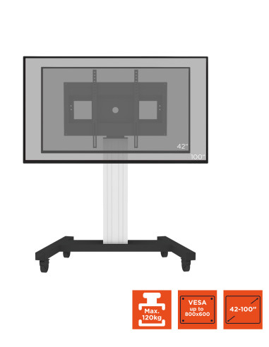 celexon Professional Plus display trolley Fixed-42100M