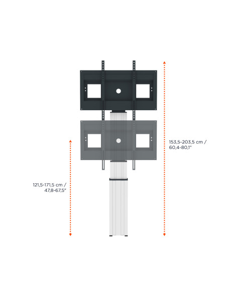 celexon Professional Plus electrically height-adjustable display stand Adjust-42100W