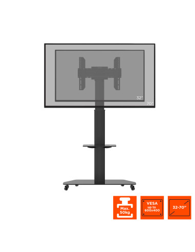 celexon Professional height adjustable display trolley Adjust-3770MP
