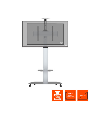celexon Professional height adjustable display trolley Adjust-3270MP