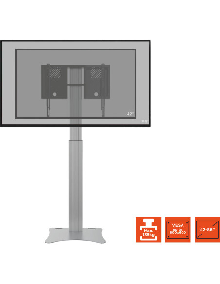 celexon Expert electric height-adjustable display stand Adjust-4286PS –