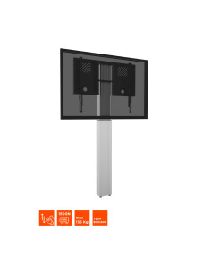 celexon Expert electric height adjustable display stand Adjust-4286WS with wall mounting 2