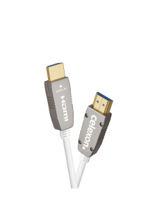 celexon UHD Optical Fibre HDMI 2.0b Active CableWhite