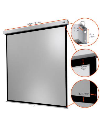 celexon screen Manual Professional PlusSlow retraction