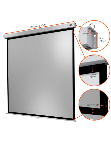 celexon screen Manual Professional PlusSlow retraction
