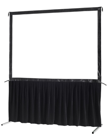 celexon 1-Piece Drape Skirt for Folding Frame Mobile Expert