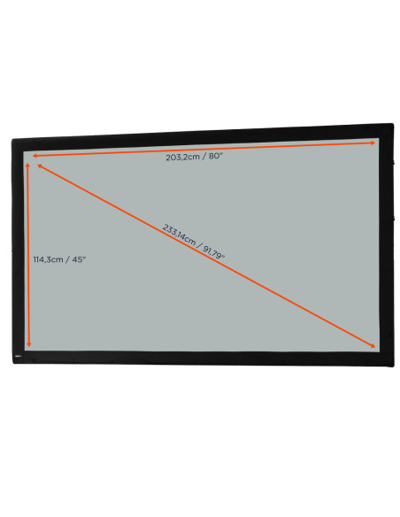 celexon Fabric for Folding Frame Mobile ExpertRear projection