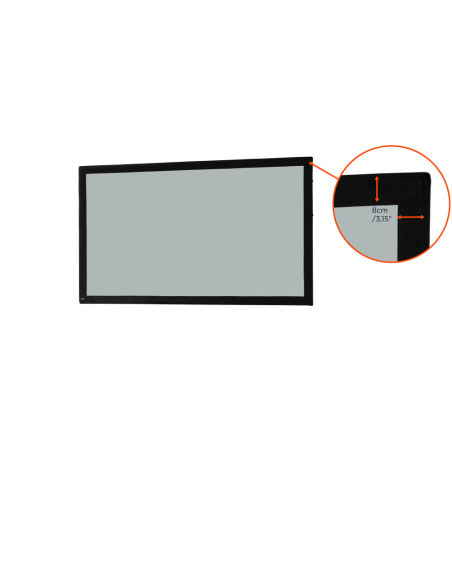 celexon Fabric for Folding Frame Mobile ExpertRear projection