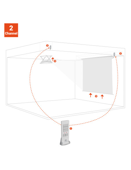 Celexon Expert 2-Channel Radio Remote Set