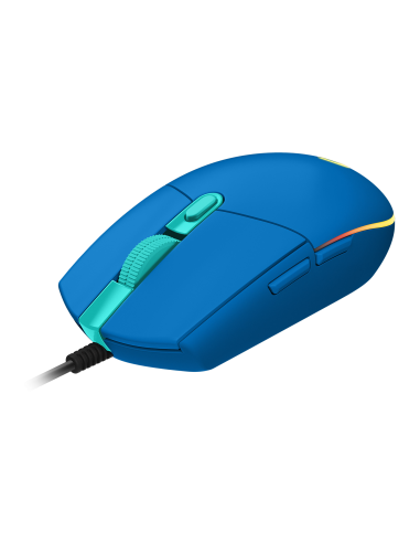 LOGITECH G102 LIGHTSYNC Corded Gaming Mouse - BLUE - USB - EER