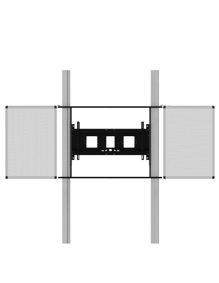 celexon Expert elektrisches 2-Säulen-Pylonensystem Adjust-6586W für Displays mit Flügeln