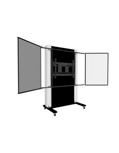 celexon Expert manuell mobiles 2-Säulen-Pylonensystem Adjust-6586M mit Flügeln