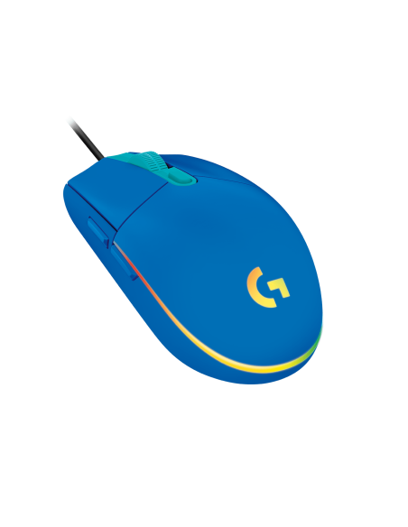 LOGITECH G102 LIGHTSYNC Corded Gaming Mouse - BLUE - USB - EER