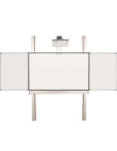 celexon Expert manuelle 2-Säulen Pylonentafel AdjustTOUCH mit Flügeln