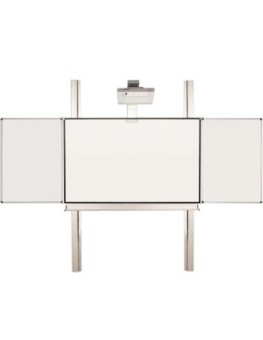 celexon Expert manuelle 2-Säulen Pylonentafel AdjustTOUCH mit Flügeln