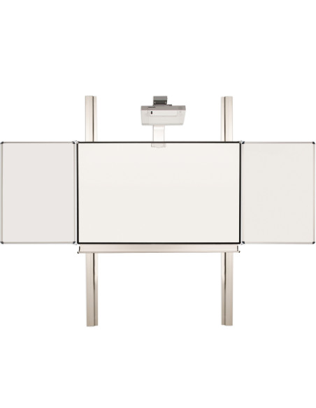 celexon Expert manuelle 2-Säulen Pylonentafel AdjustTOUCH mit Flügeln