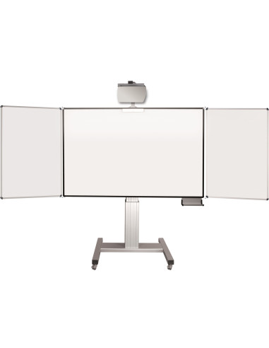 celexon Mobil Expert elektrisch höhenverstellbare Pylonentafel AdjustPEN mit Flügeln