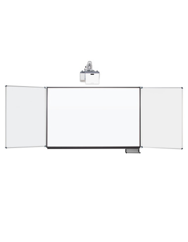 celexon Whiteboard Projektions-Schreibtafel Expertmit Flügeln PEN