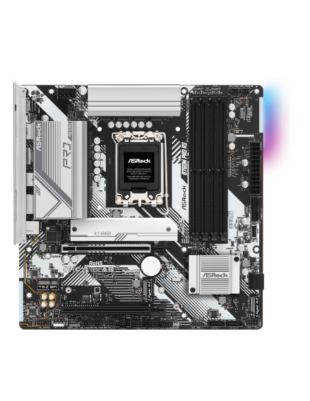 ASROCK MB Desktop B760M Pro RS (S1700, 4x DDR5, 1x PCIe 5.0 x16, 1x PCIe 3.0 x16, 1x PCIe 3.0 x1, 3x Hyper M.2 PCIe Gen4x4, 4
