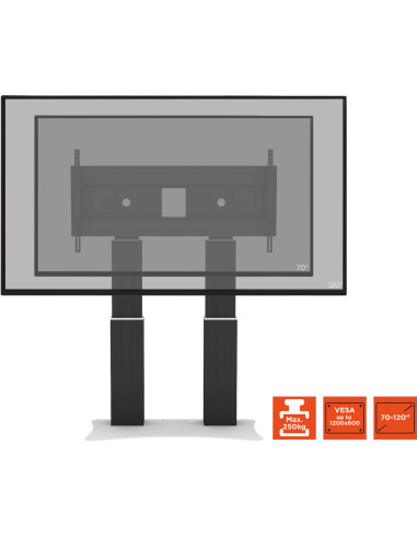 celexon Expert electric height adjustable display stand Adjust-70120PB