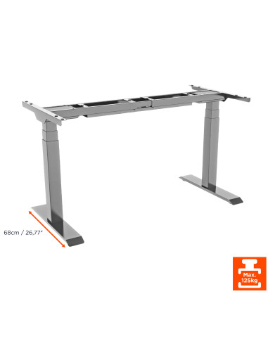 celexon electric height adjustable desk Professional eAdjust-58123 – Grey