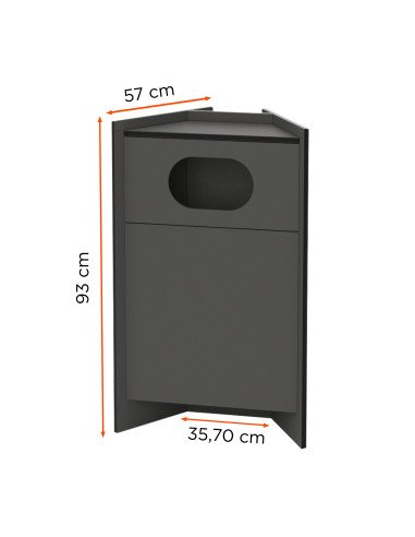celexon Hygiene station waste module 93 - Anthracite