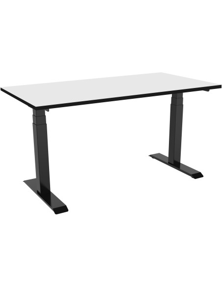 celexon electric height adjustable desk Professional eAdjust-58123 - black, incl. HPL table top