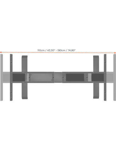 celexon electric height adjustable desk Professional eAdjust-58123 - Grey, incl. tabletop